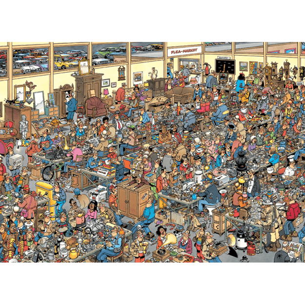 Jan Van Haasteren - The Antique Show (1000 Pieces) (1119801839) 3