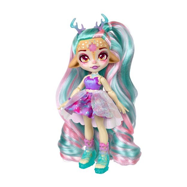 Magic Mixies - Pixlings Galaxy Hair Doll Single PK Deerlee (30528) 4