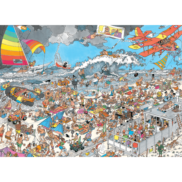 Jan Van Haasteren - At the Beach (1000 Pieces) (1119801830) 1