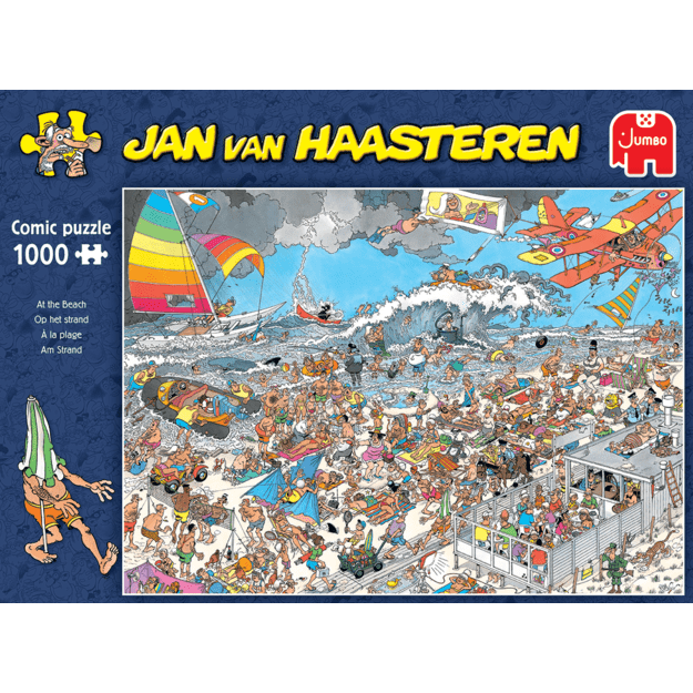 Jan Van Haasteren - At the Beach (1000 Pieces) (1119801830) 2