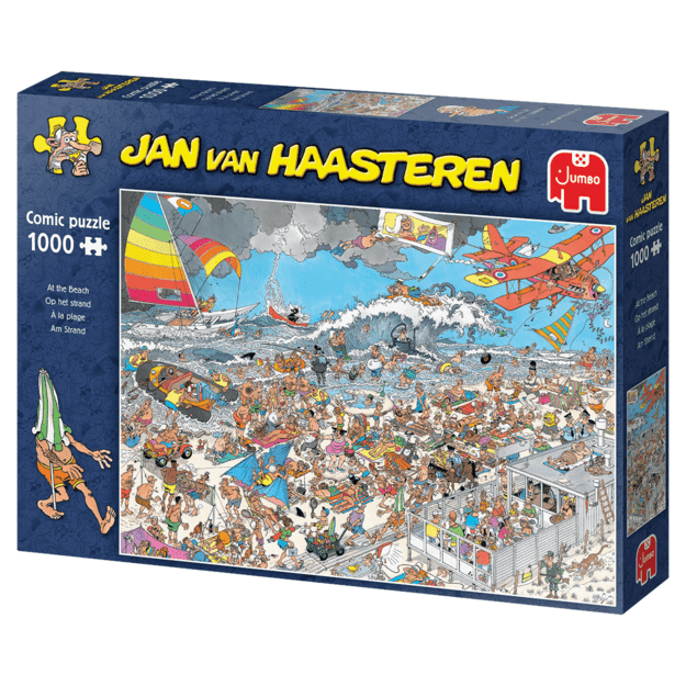 Jan Van Haasteren - At the Beach (1000 Pieces) (1119801830) 3