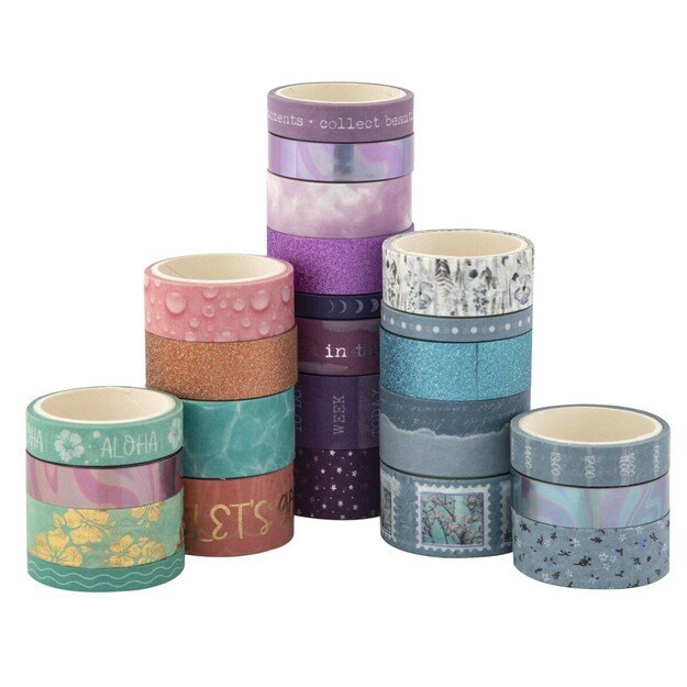 Craft ID - Washi tape 24 pcs Assorted (CR0411/22GE) 6