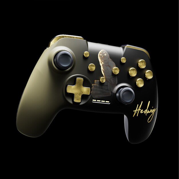 Trade Invaders Wireless Controller Harry Potter Hedwig Black (Nintendo Switch) 1