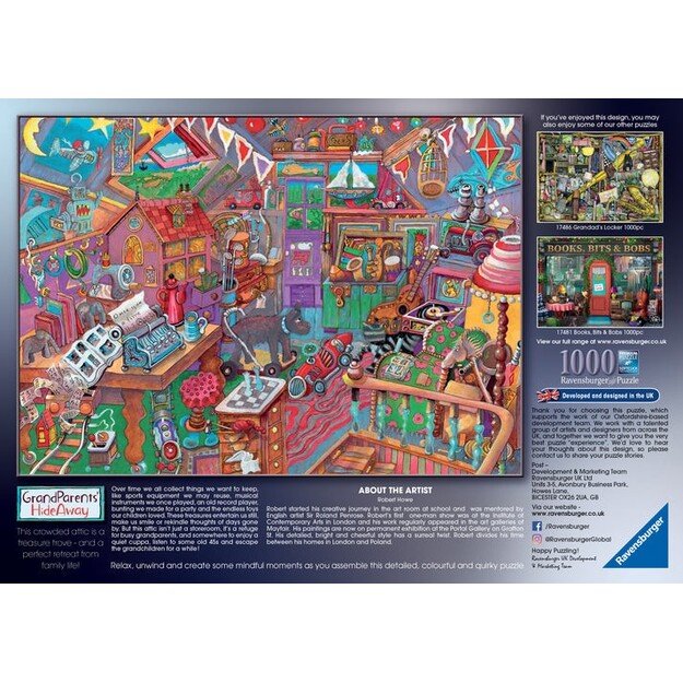 Ravensburger - Puzzle - Grandparent's Hideaway 1000p (12000283) 1