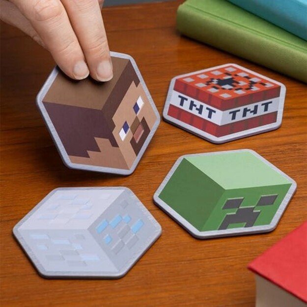 Minecraft Metal Coasters 2