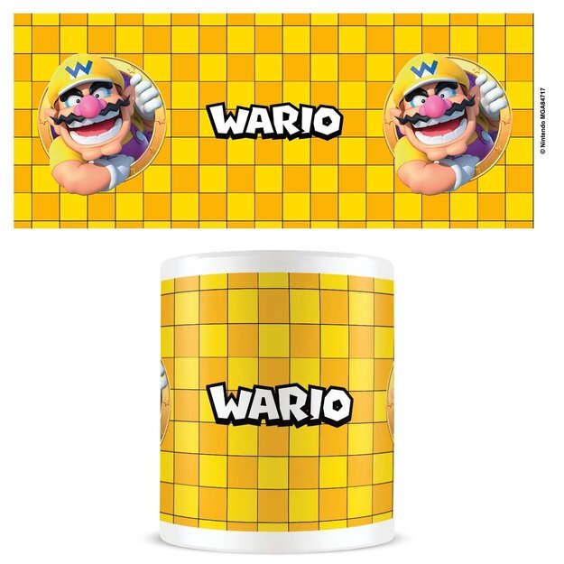 Pyramid International - Mug Super Mario Wario 3D Port - White 1