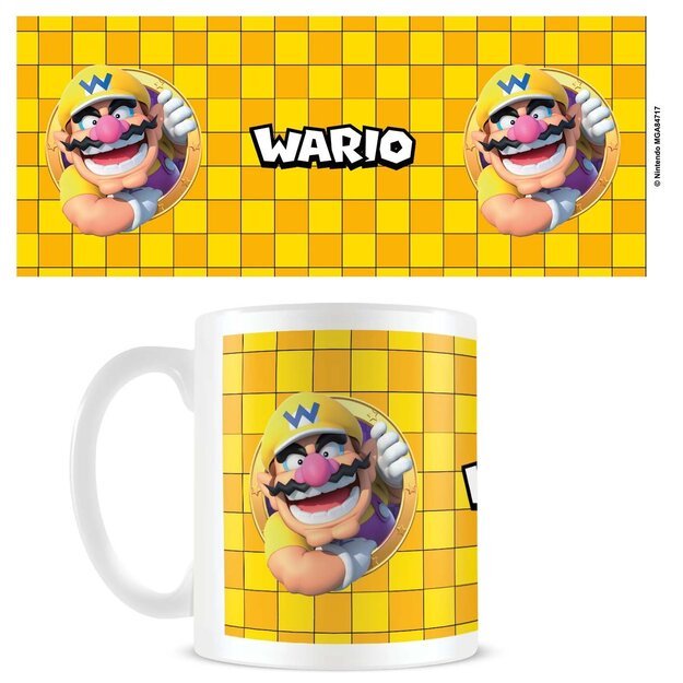 Pyramid International - Mug Super Mario Wario 3D Port - White 2