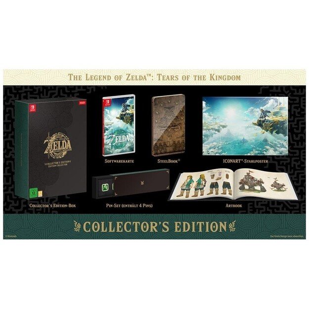 The Legend of Zelda: Tears of the Kingdom (Collector's Edition)
      
        - Nintendo Switch 1