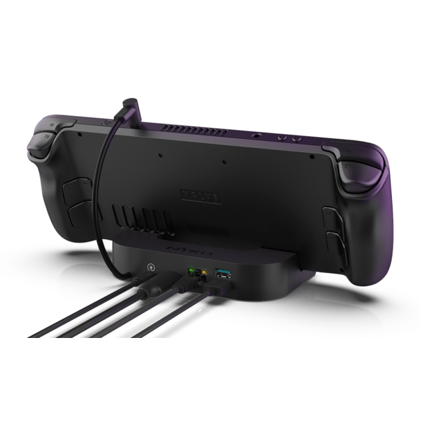 Nyko Steam Deck Power Dock 7-In-1 Usb-C Docking Station 1