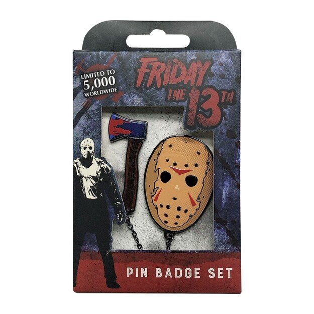 Friday 13th Pin Badge Set 2