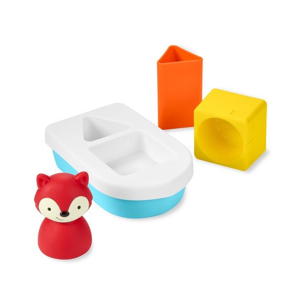 Skip Hop - Zoo Bath Toy Sort & Stack Boat 1