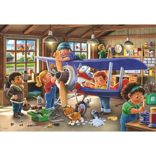 Ravensburger - Airplane & Train Repairs 2x24p - (12004044) 3