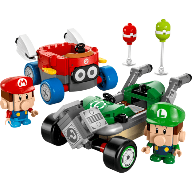 LEGO - Super Mario - Mario Kart™ – Baby Mario vs. Baby Luigi (72034) 2