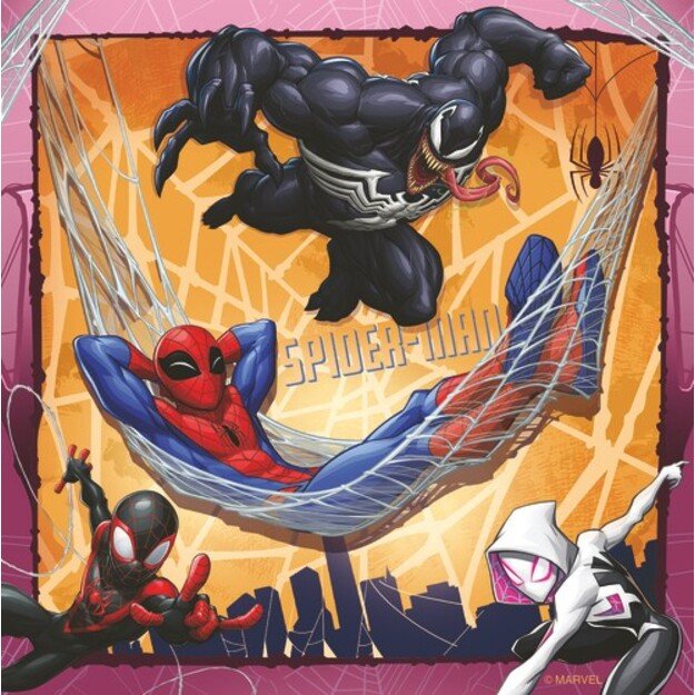 Ravensburger - Marvel Spider Man 3x49p - (12004115) 2