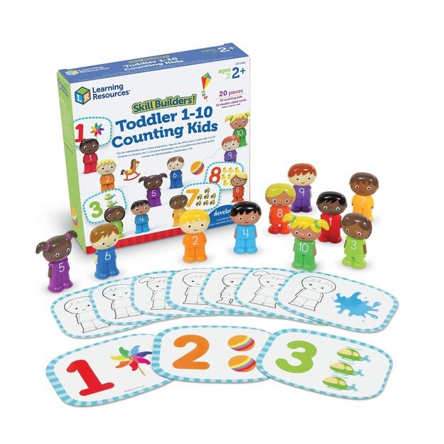 Learning Resources - Skill Builders! Toddler 1-10 Counting Kids - (LSP1060-SCA) 1