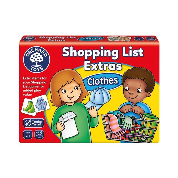 Orchard Toys - Shopping List Extras Pack Clothes - (600091) 1