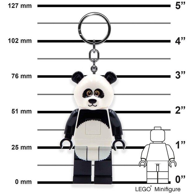 LEGO - Keychain w/LED - Panda Guy (4006036-KE195H) 4