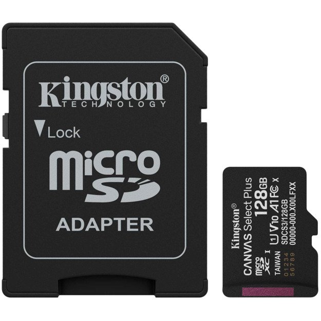 Memory Flash cards KINGSTON SDCS3/128GB 2