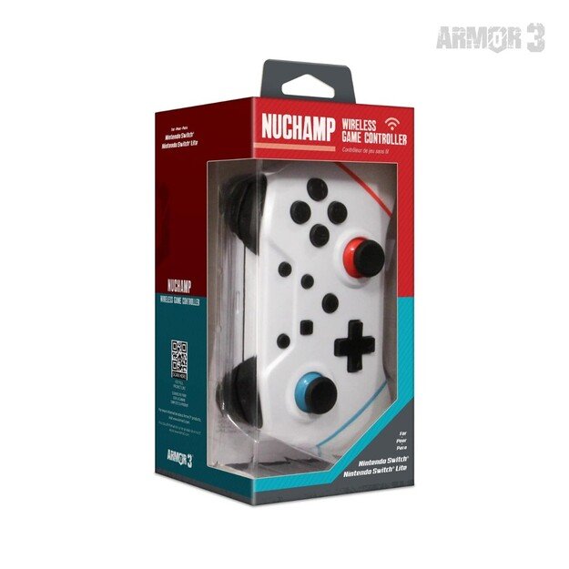 Hyperkin Nuchamp Wireless Controller - Switch/Lite (White) 2