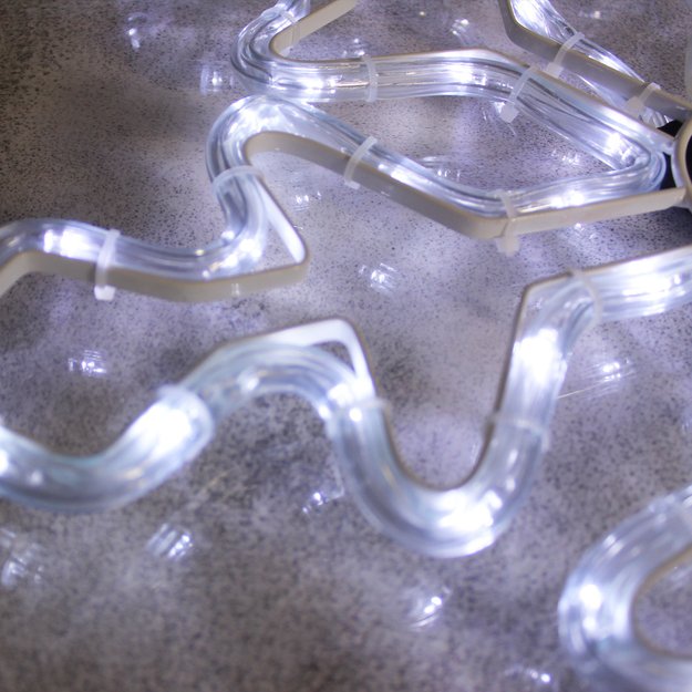 LAMPKI ŚWIĄTECZNE ŚNIEŻYNKA 110szt. LED 40CM GWIAZDKA BOŻONARODZENIOWA  5