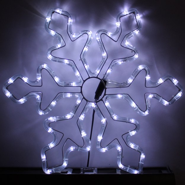 LAMPKI ŚWIĄTECZNE ŚNIEŻYNKA 110szt. LED 40CM GWIAZDKA BOŻONARODZENIOWA  4