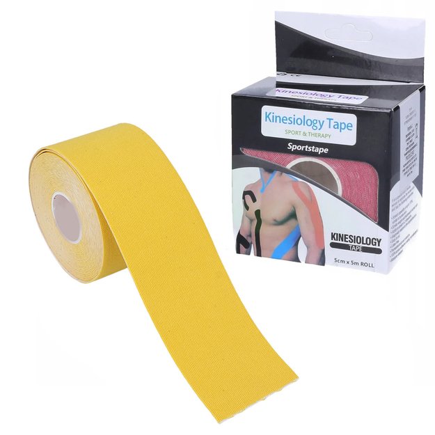 PLASTRY TAPE TEJPY KINESIOTAPING TEJP TAŚMA KINESIO SPORT PRO 5MX5CM  6