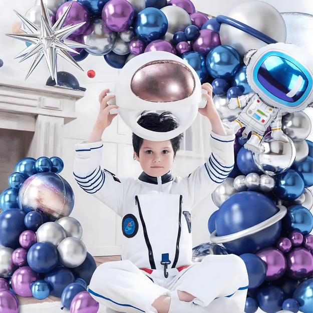 Girlanda Balonowa Zestaw Balonów na Urodziny Astronauta 108 ele 9