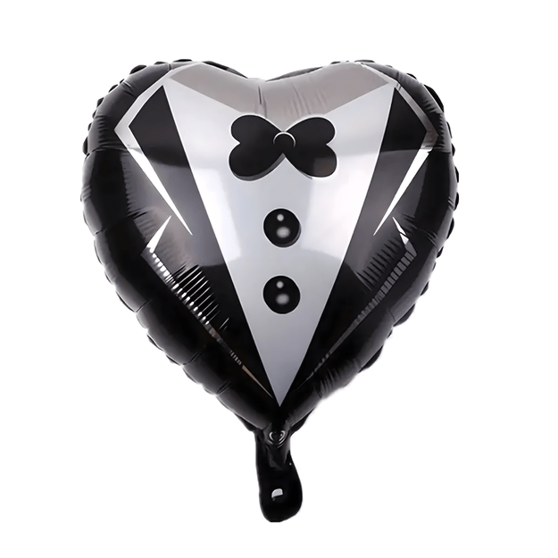 Balony Weselne Garnitur Suknia Ślubna Ślub na Wesele 5 szt 7