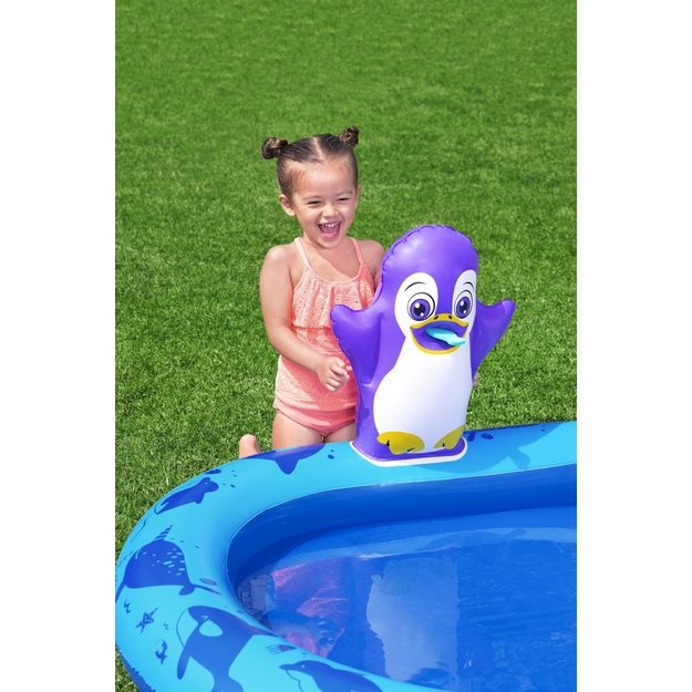  Bestway 53156 Plac Zabaw Dmuchany Ogrodowy Polar Pals 134 x 131 x 73 cm 7