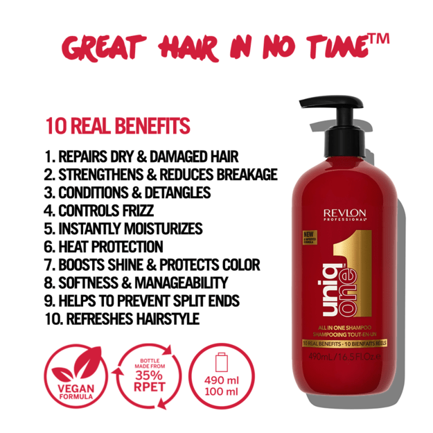 Uniq One - All in One Shampoo 490 ml 1