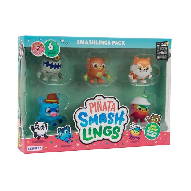 Pinata Smashlings - 6-Pack asst  (2055SL) 14