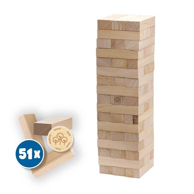 SES Creative - Game - Tumbling Tower XXL - (S02313) 4