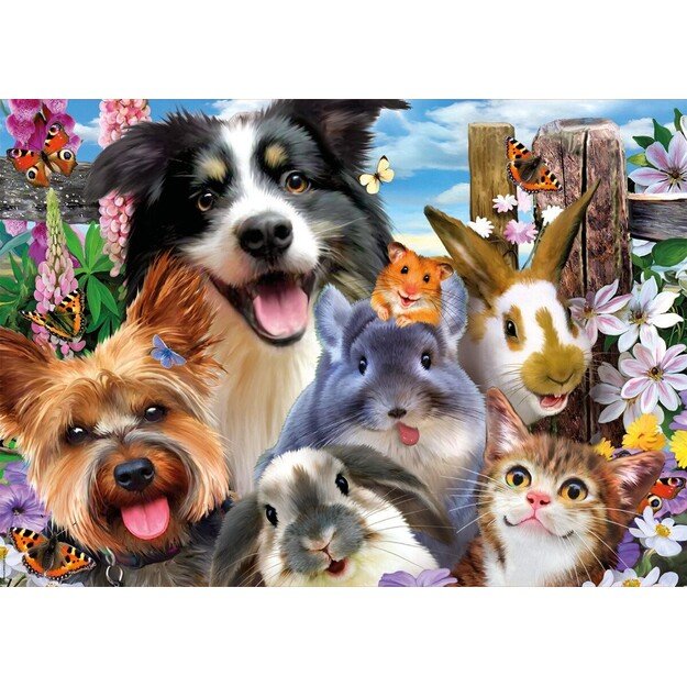 Educa - 500 pcs - Funny Selfie Puzzle (80-19250) 1