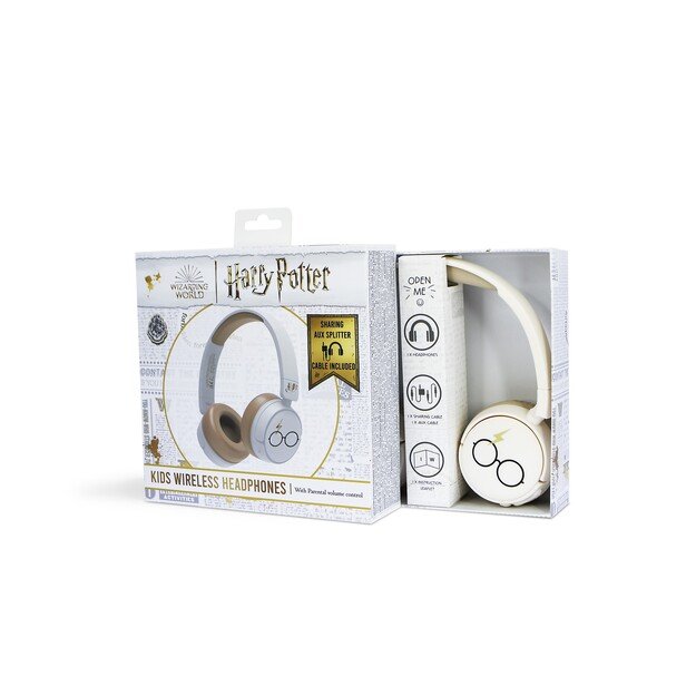 OTL - Bluetooth Headset w/Perental Control - Harry Potter White (HP0990) 9