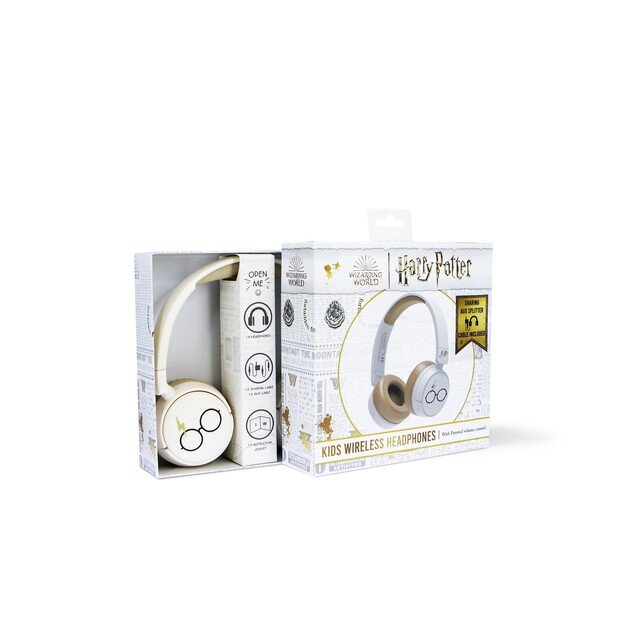 OTL - Bluetooth Headset w/Perental Control - Harry Potter White (HP0990) 4