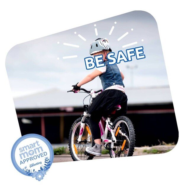 Crazy Safety - Zebra Bicycle Helmet - Black/White (100901-01-01) 4