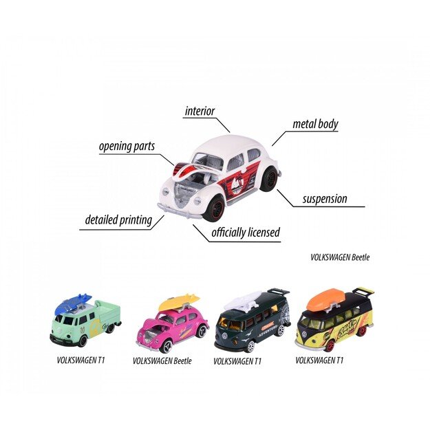 Majorette - VW The Originals Giftset (5 pcs) (212055008) 1