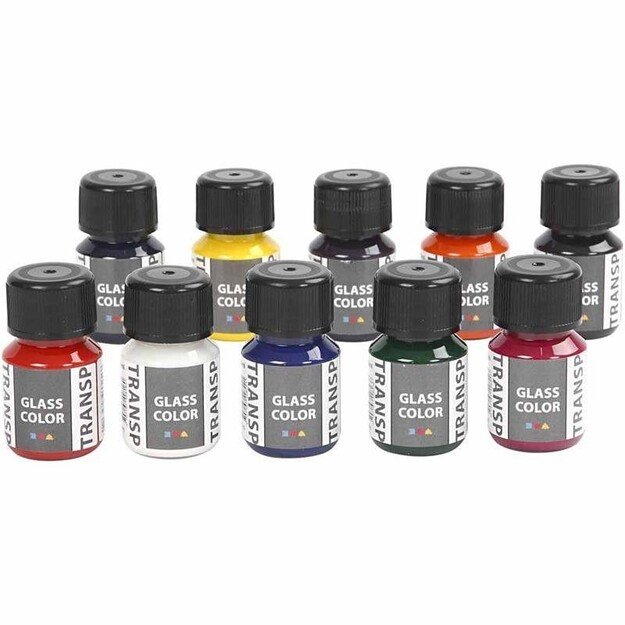 Glass Color - Transparent 10 x 35 ml (31680) 1