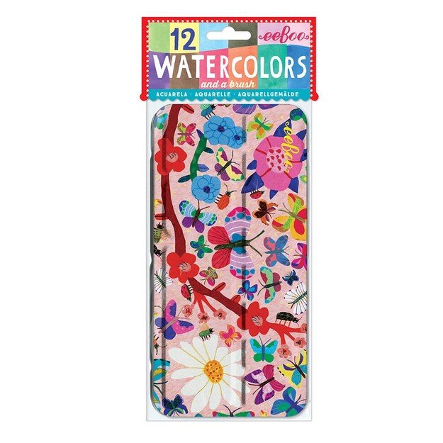 eeBoo - Watercolours - Butterflies (EWCBUF) 1