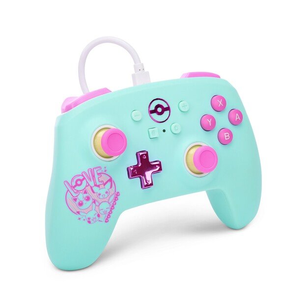 PowerA Enhanced Wired Controller - Nintendo Switch - Pokémon: Sweet Friends 1