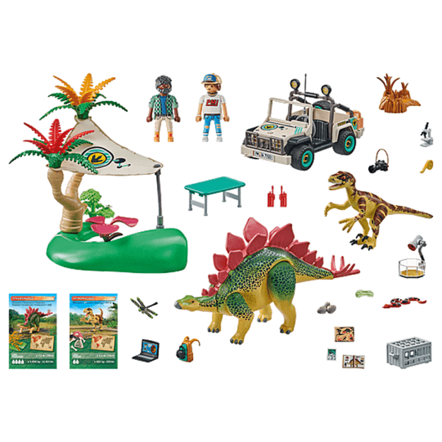 Playmobil - Research camp with dinos (71523) 4
