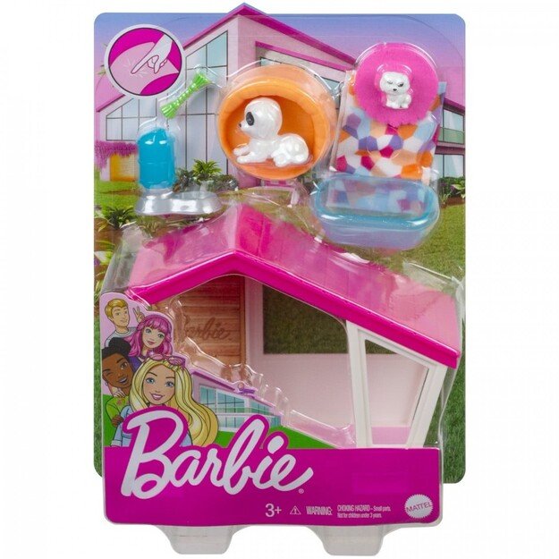 Barbie - Mini Playset Assortment w/Pet  (GRG75) 1