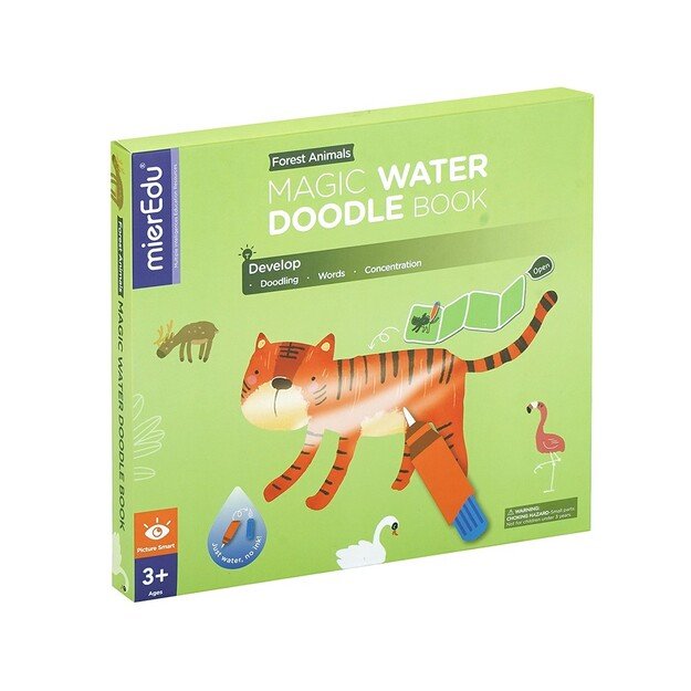 mierEdu - Magic Water Doodle Book - Forest Animals (ME229D) 3