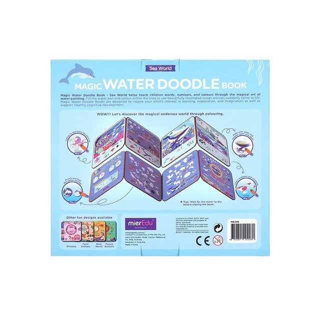 mierEdu - Magic Water Doodle Book - Sea World (ME228D) 1