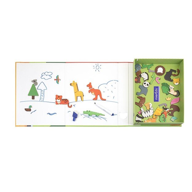 mierEdu - Magnetic Art Case - Animal World - (ME153) 2
