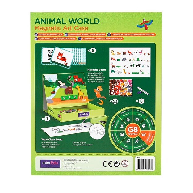 mierEdu - Magnetic Art Case - Animal World - (ME153) 3