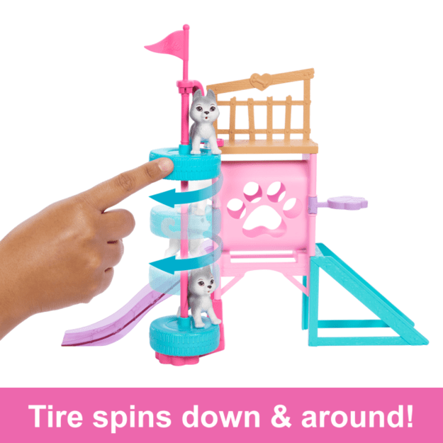 Barbie - Stacie's Puppy Playground Playset (HRM10) 1