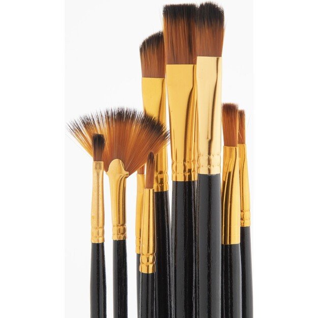 Nassau - Brush set with 12 brushes in screwable tube - (K-AR0827/GE) 1