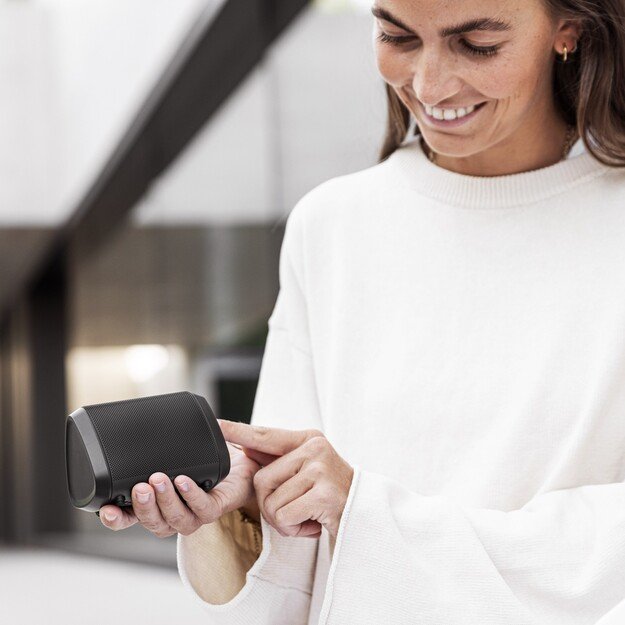 Vonmählen - Air Beats Mini - Compact Bluetooth Speaker, Black 4