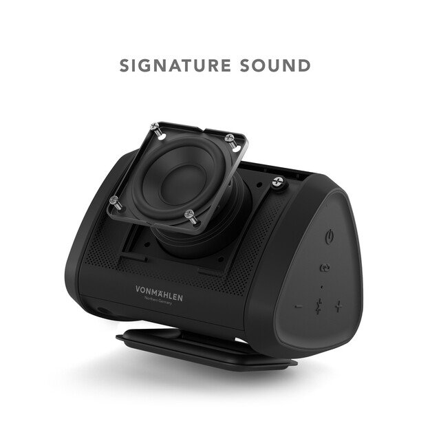 Vonmählen - Air Beats Mini - Compact Bluetooth Speaker, Black 1